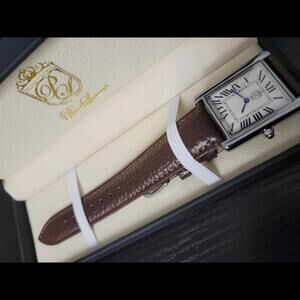 NEW LTD EDITION Pierre Lucerne 1888 Tank Swiss‎ Inspired Men's Watch